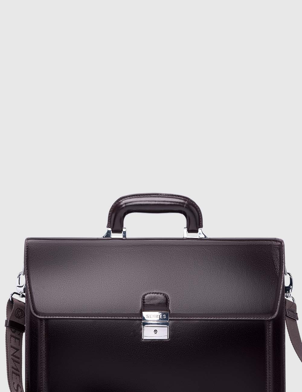 Eterno Laptop Bag, Brown, large, image 5