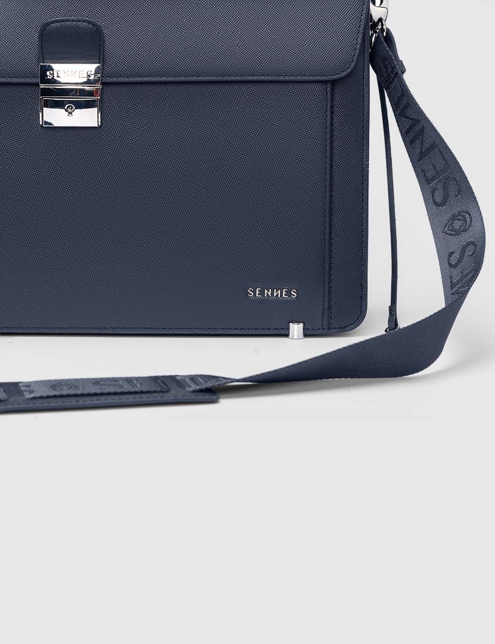 Eterno Laptop Bag, Navy, large, image 9