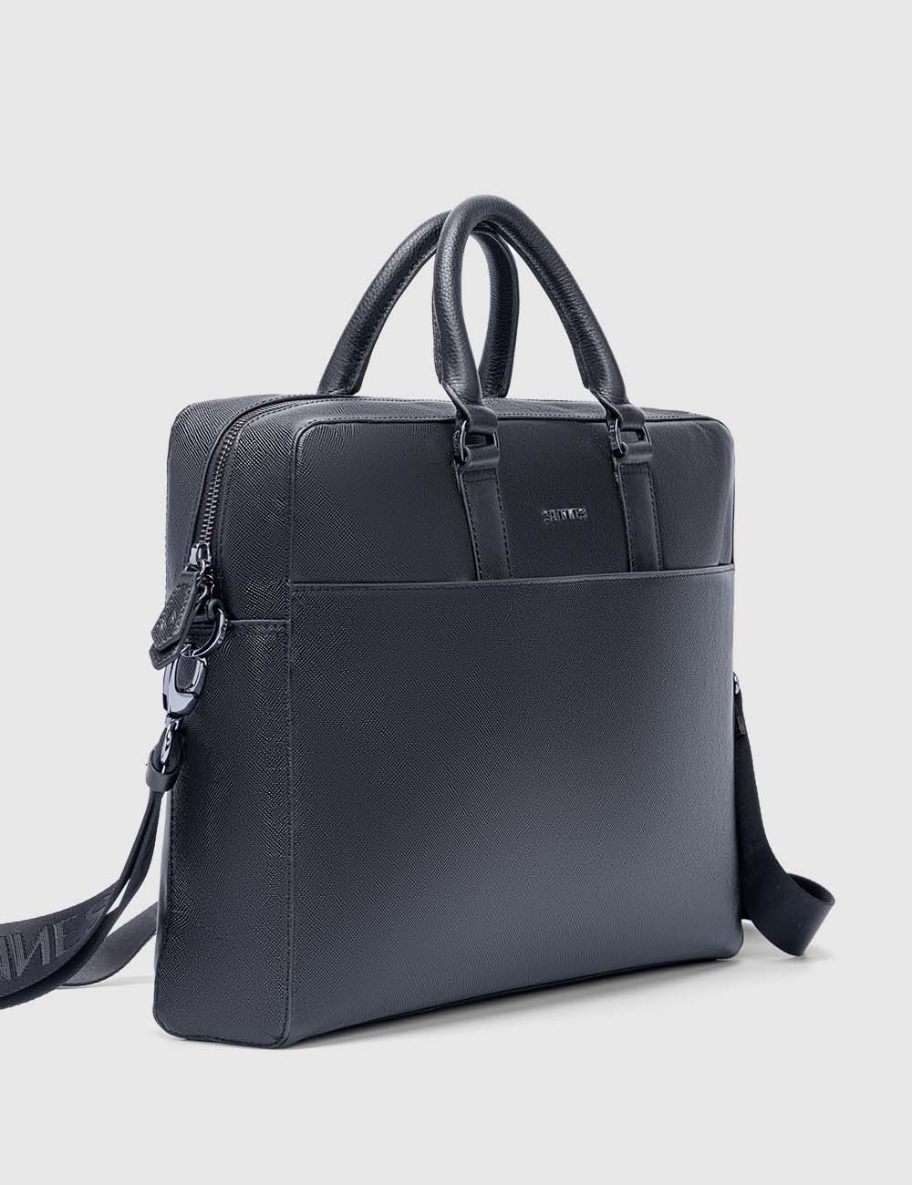 Magnifico Laptop Bag, Black, large, image 3