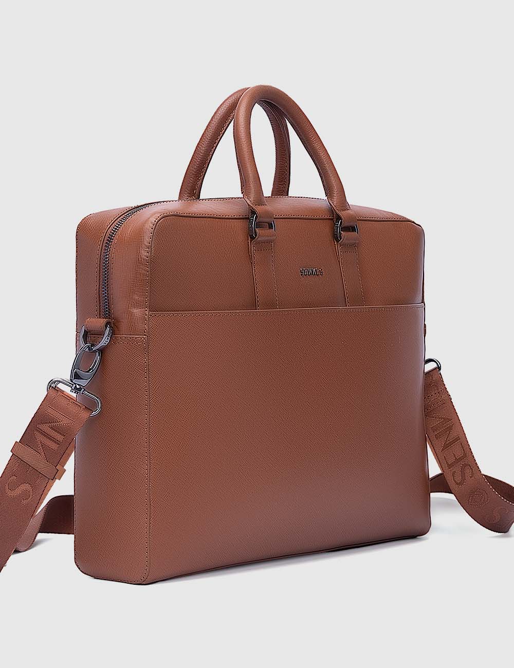 Magnifico Laptop Bag, Cognac, large, image 4