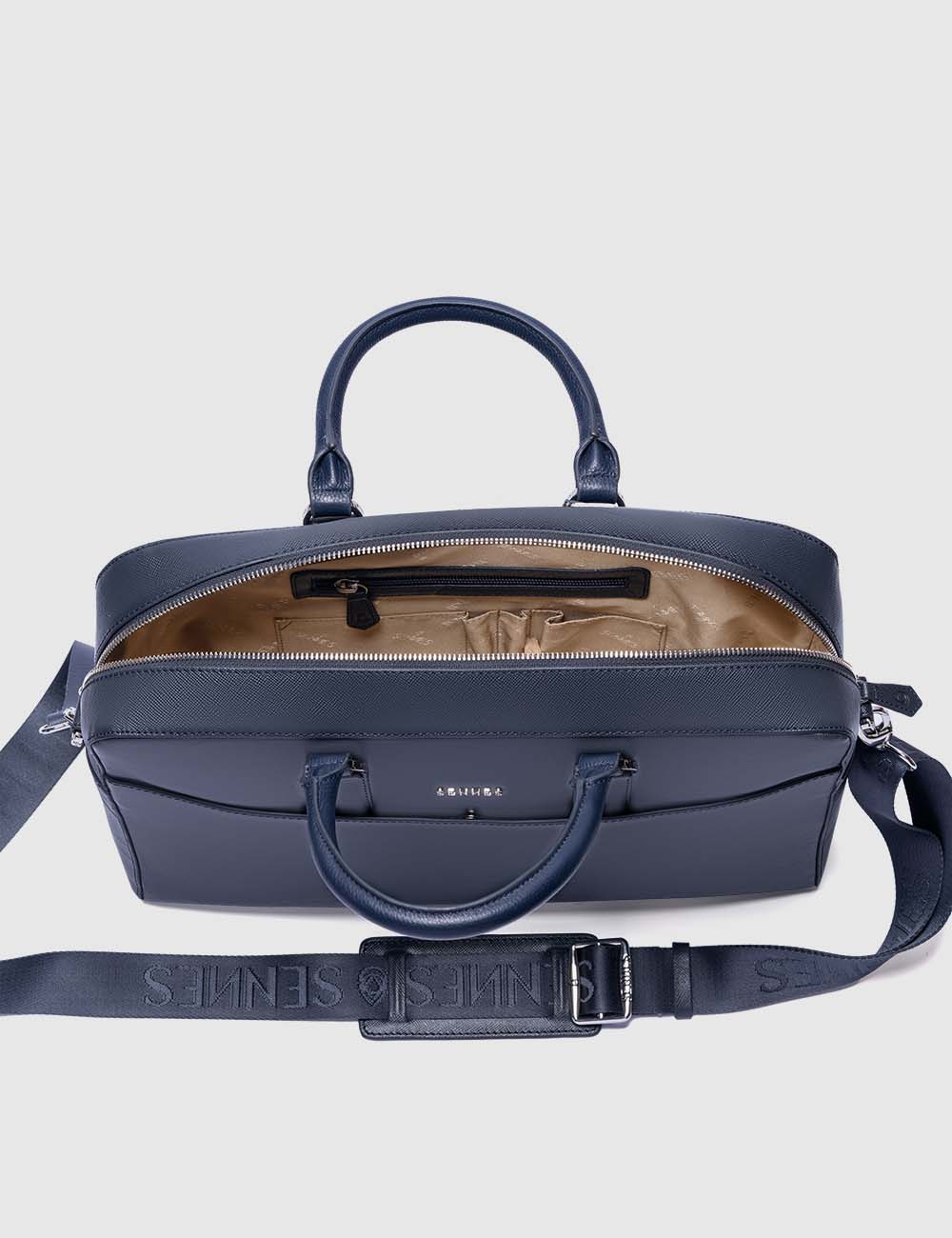 Magnifico Laptop Bag, Navy, large, image 10