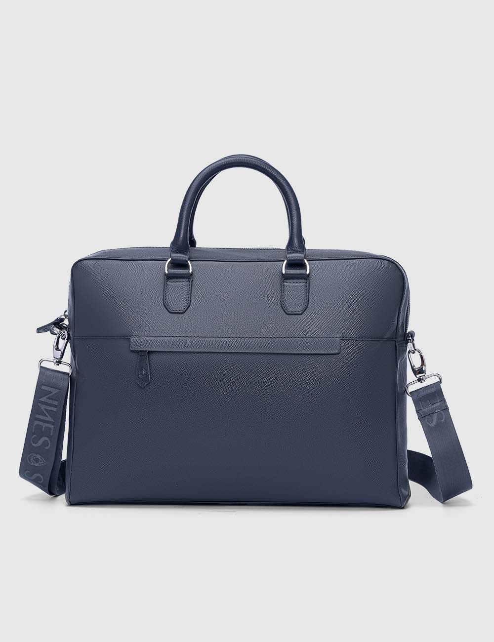 Magnifico Laptop Bag, Navy, large, image 6