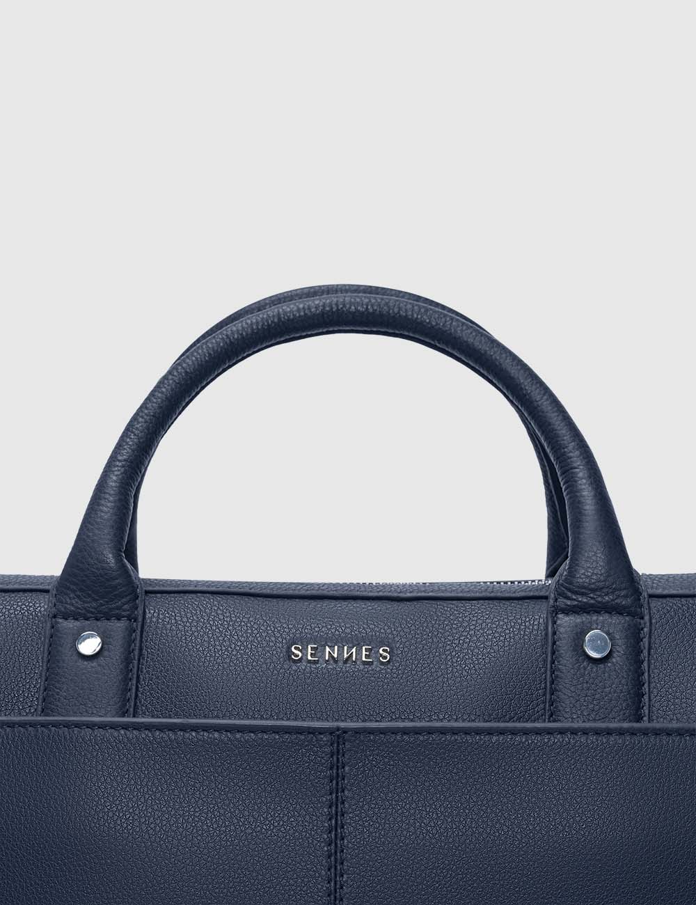 Signorile Laptop Bag, Black, large, image 8