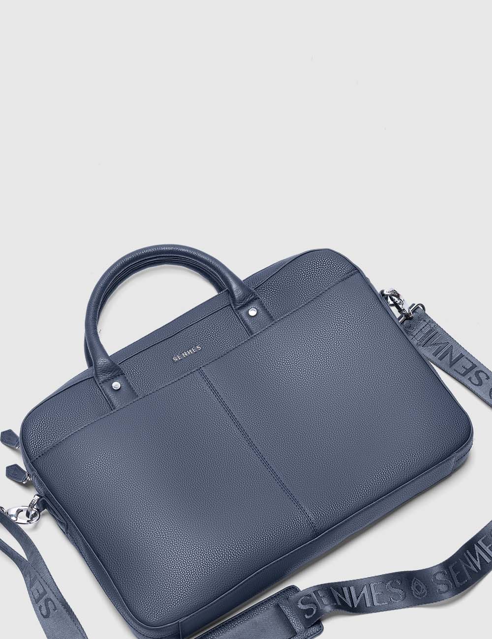 Signorile Laptop Bag, Black, large, image 9