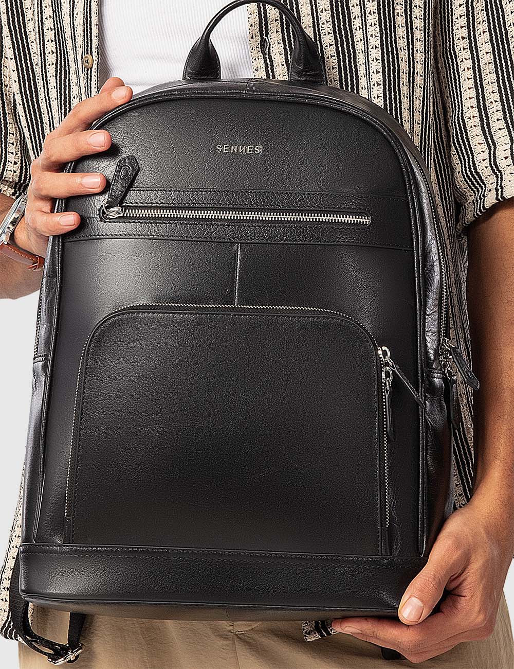 Vigoroso Backpack, Black, large, image 5