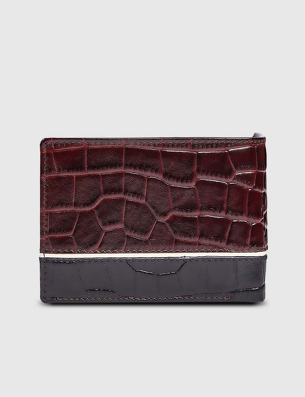 Men's Wallet, Burgundy, large, image 2