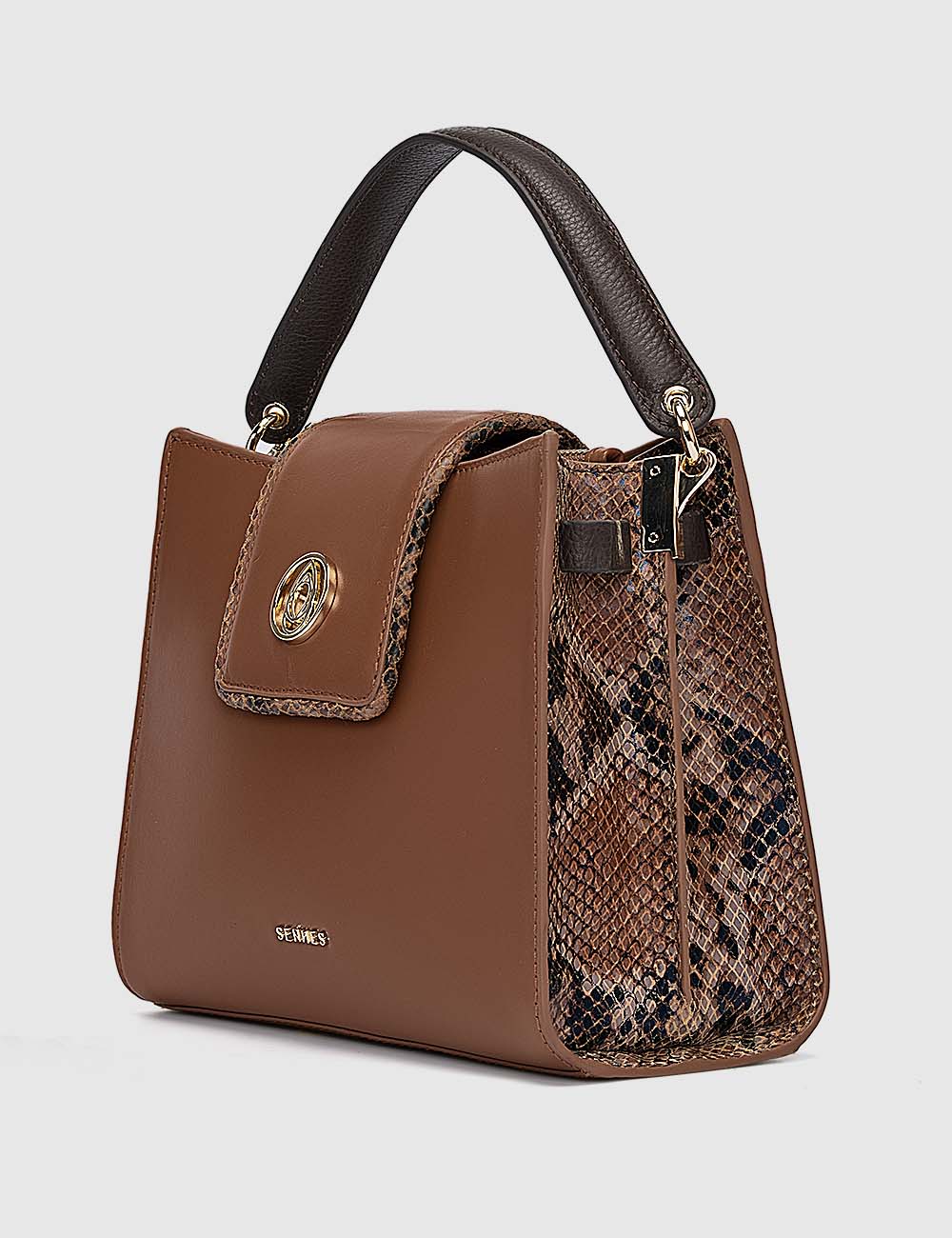Charisma Handbag, Cognac, large, image 2