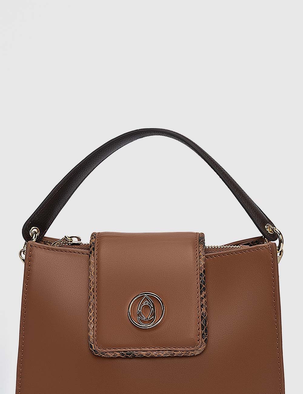 Charisma Handbag, Cognac, large, image 5