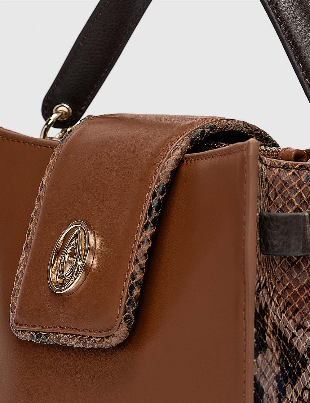Charisma Handbag, Cognac, large, image 6