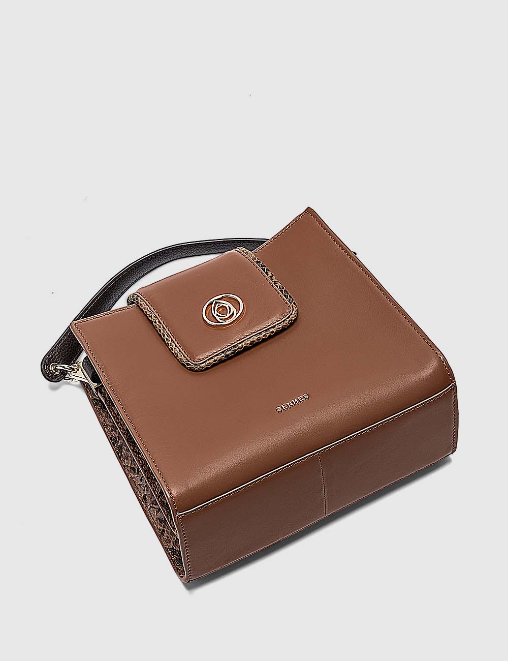 Charisma Handbag, Cognac, large, image 7