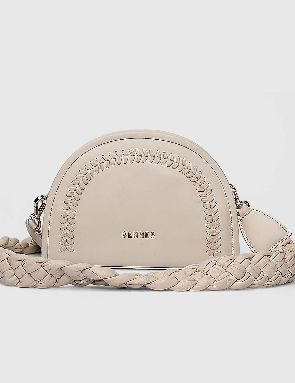 Bella Crossbody Bag, Ivory, large, image 2
