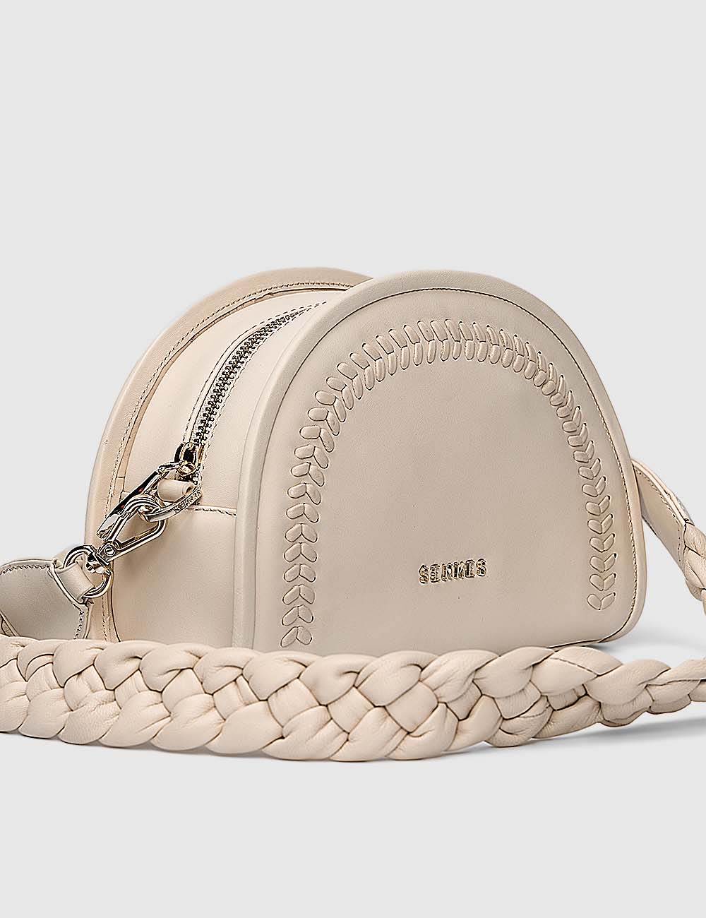 Bella Crossbody Bag, Ivory, large, image 6