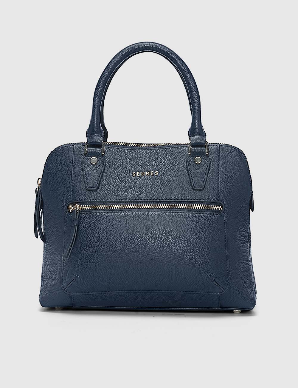 Opera Handbag, Navy, large, image 4