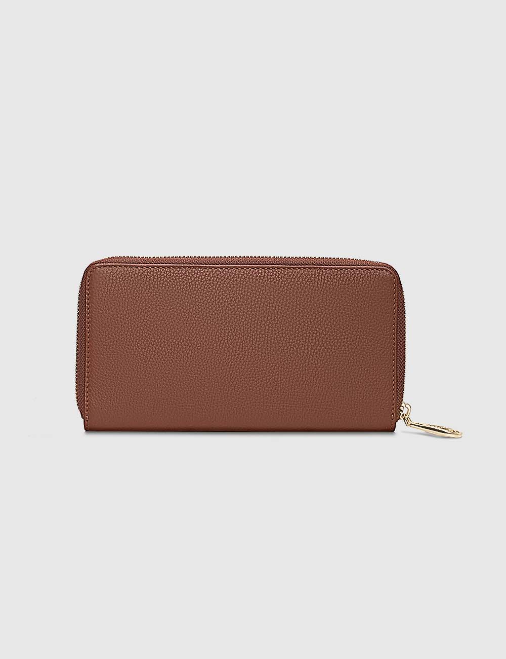 Women's Purse, Cognac, large, image 2