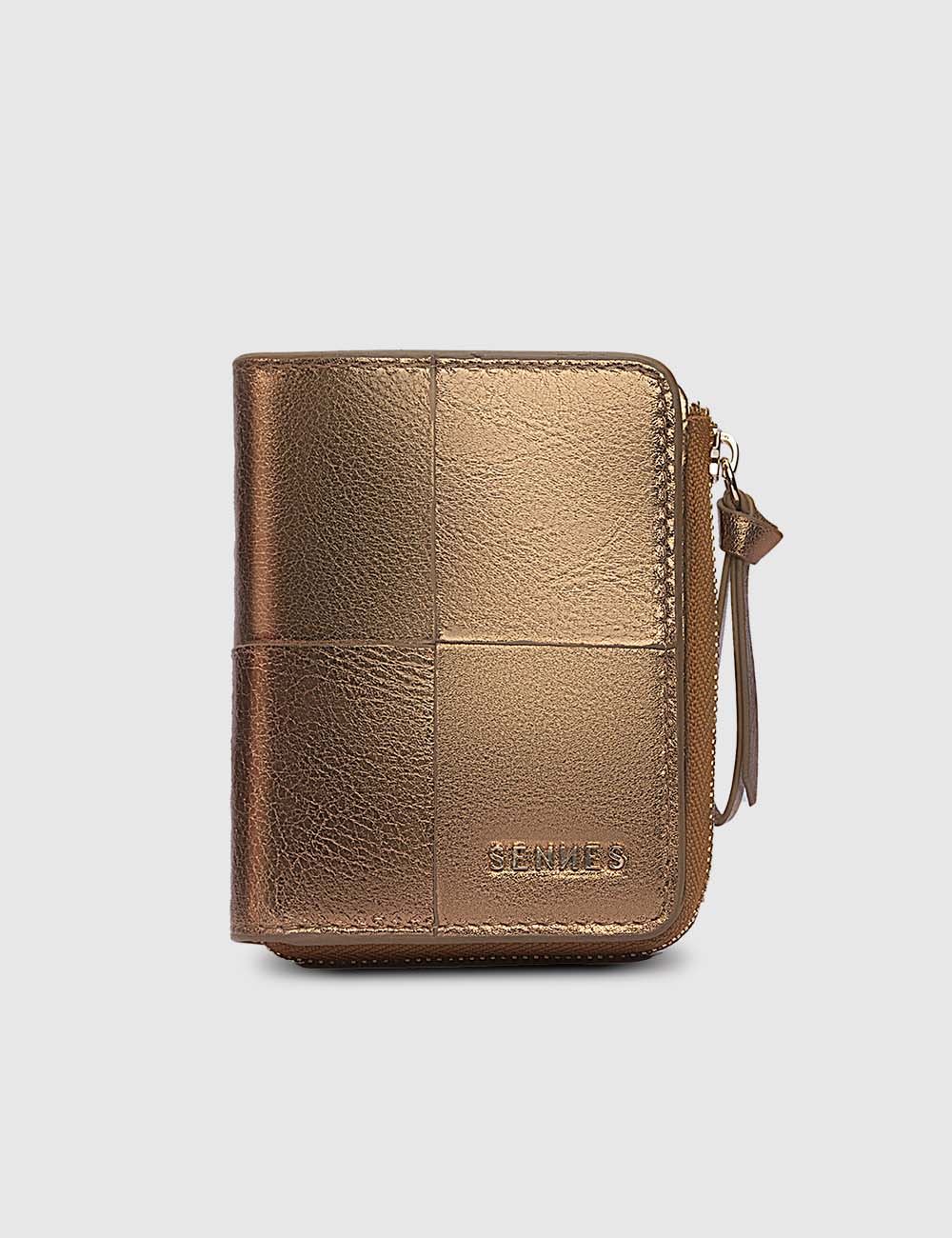 Women's Wallet, Dull Gold, large, image 1