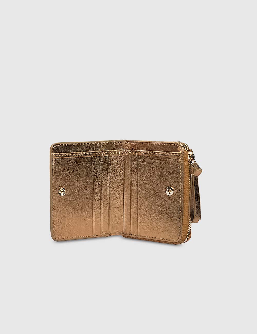 Women's Wallet, Dull Gold, large, image 2